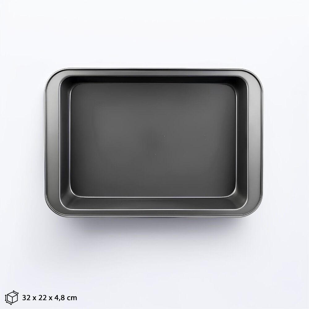 Forma Assadeira Antiaderente Retangular 32x22cm Forneável