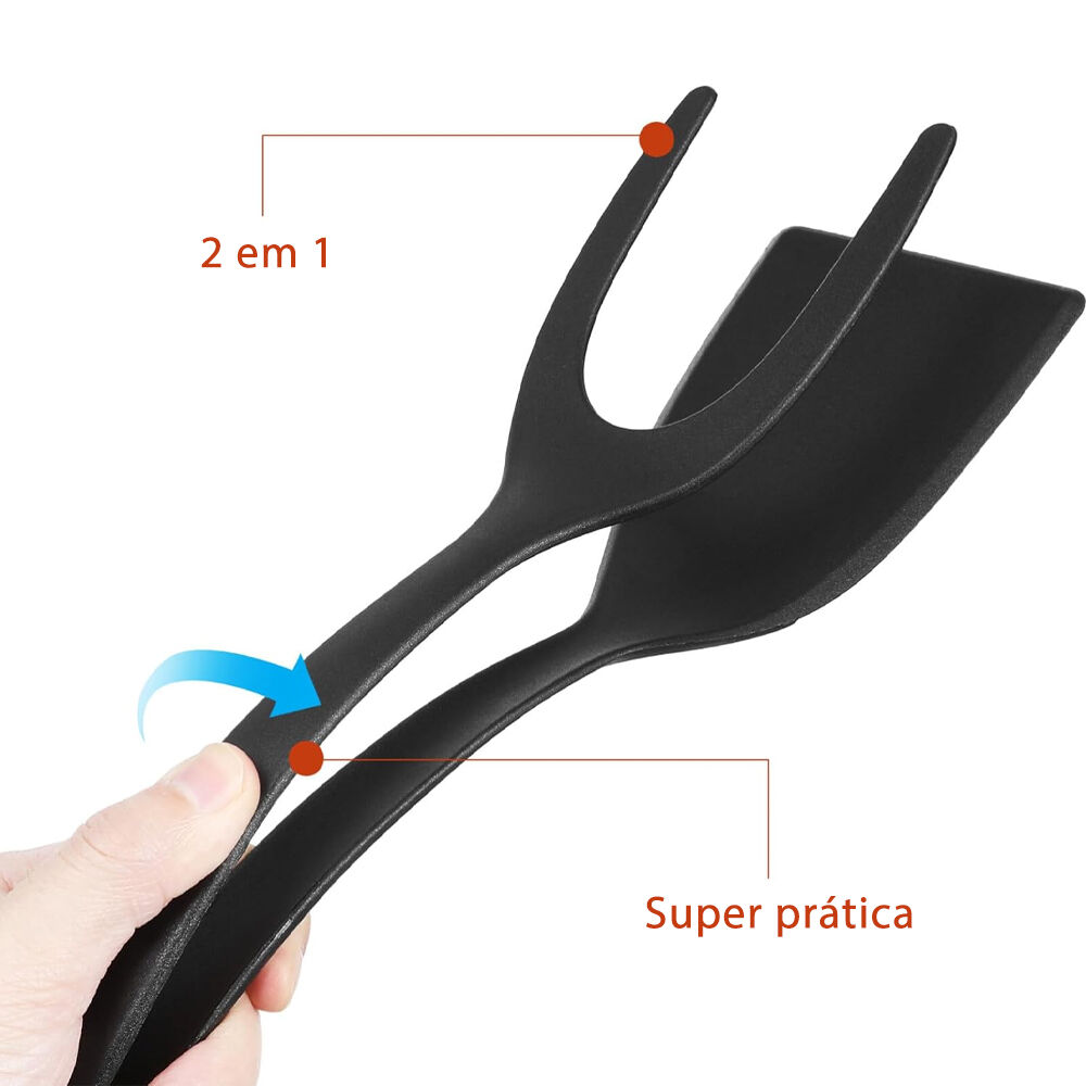 Pegador Espátula para Ovos Bifes Panquecas Multiuso
