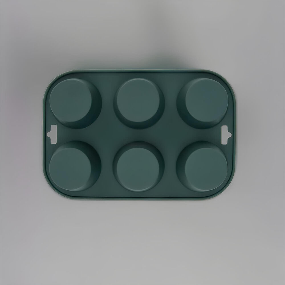 Forma de Silicone para 6 Cupcakes Retangular 24x16cm