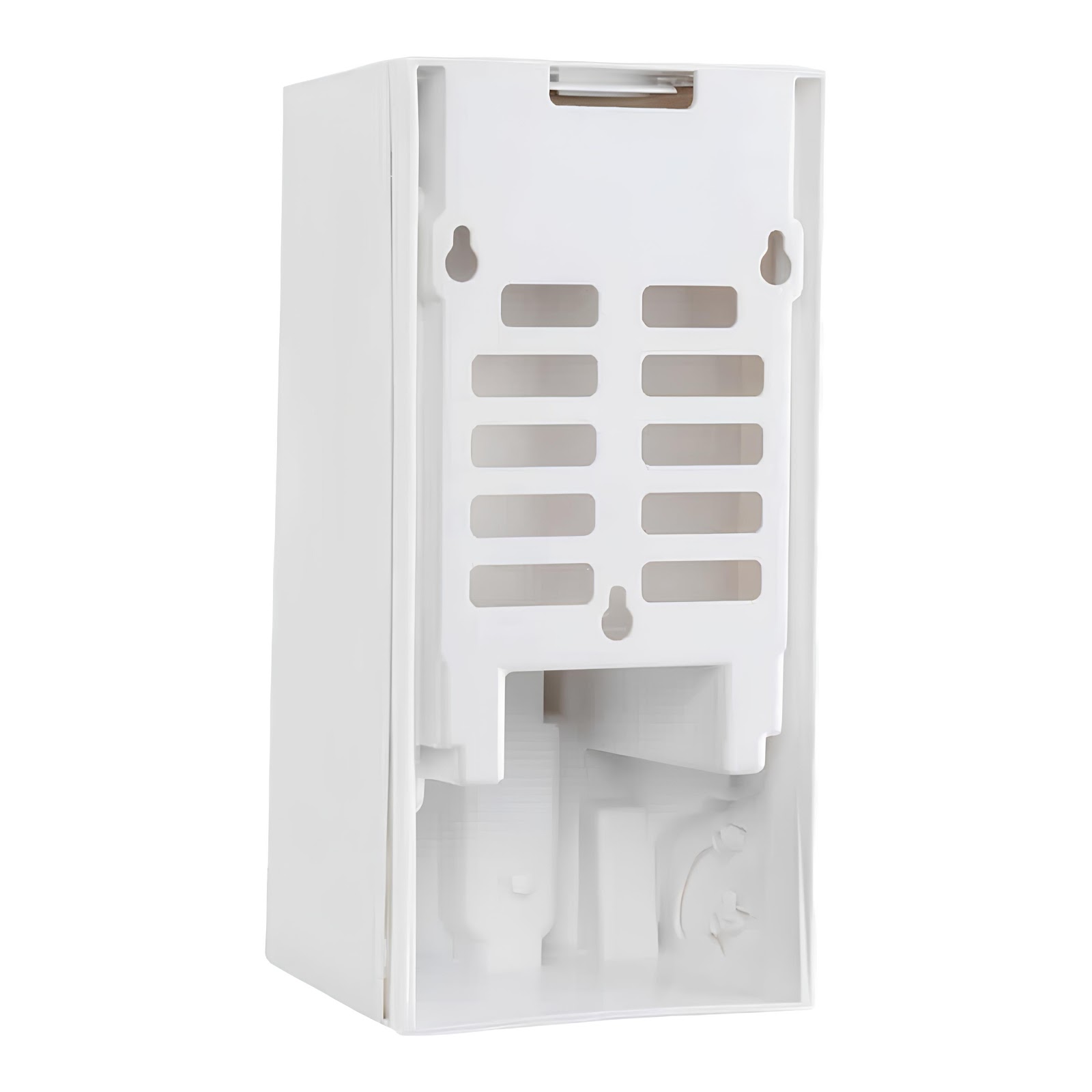 Dispenser para Sabonete Líquido ou Álcool Gel 800ml com Reservatório - Branco Street - Nobre