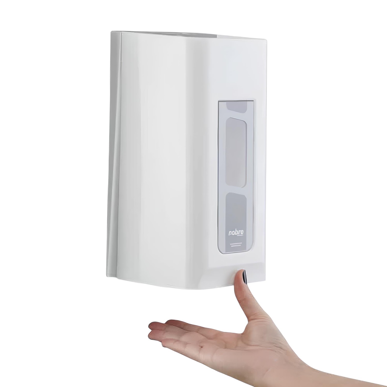 Dispenser para Sabonete Líquido ou Álcool Gel 800ml sem Reservatório - Branco Street - Nobre