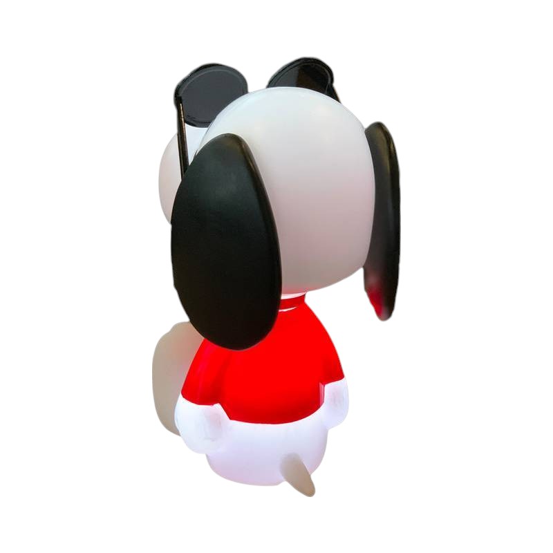 Luminária 3D Snoopy Joe Cool Luz Difusa Decoração Criativa
