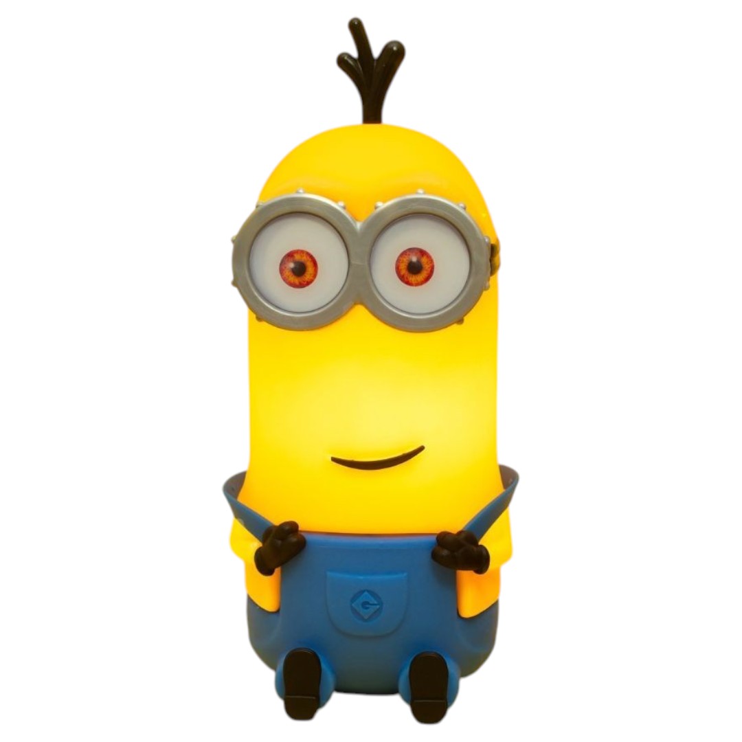 Luminária 3D Minion Kevin Bivolt Oficial Universal Decoração Infantil