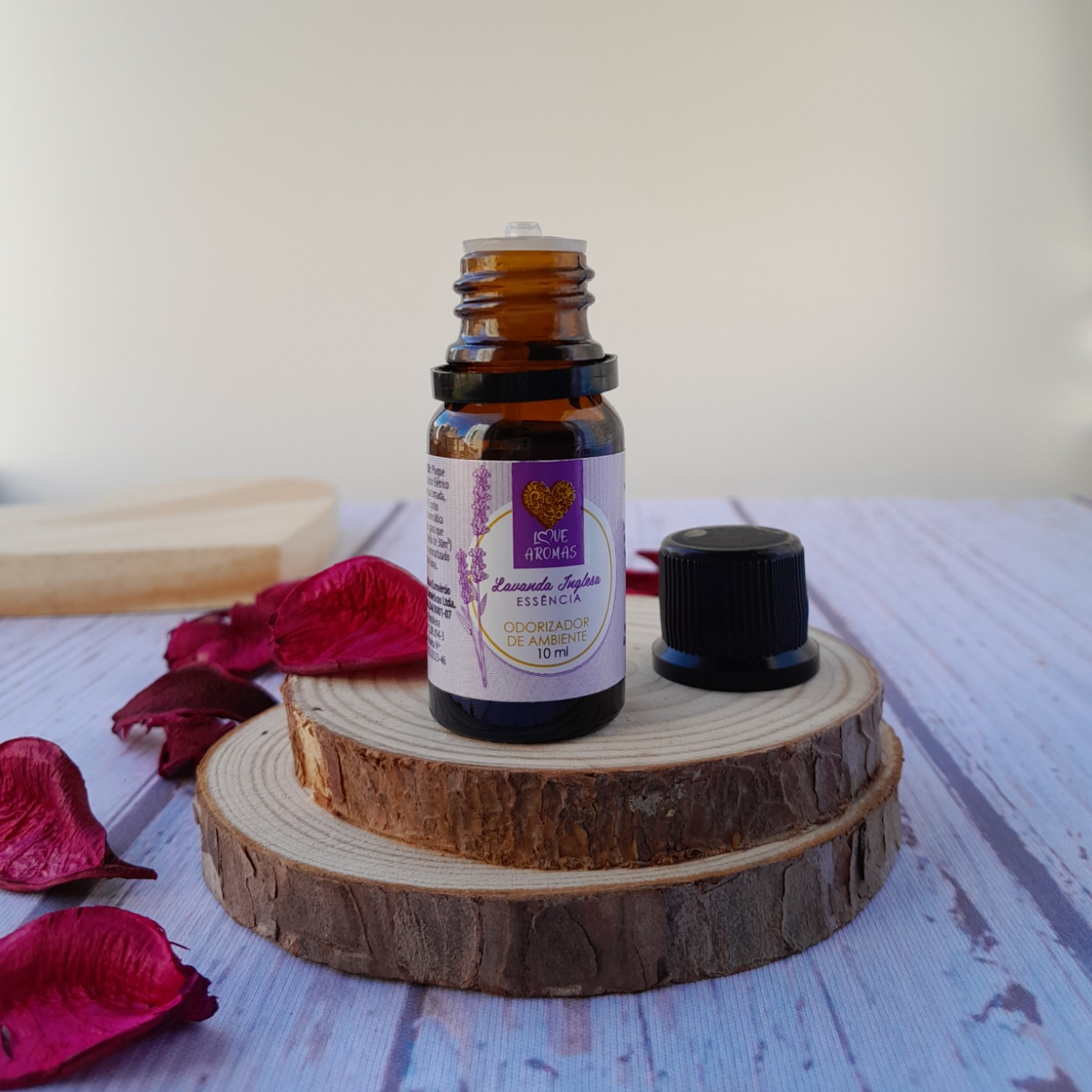 Essência Aromática Lavanda Inglesa 10ml Love Aromas para Difusor Elétrico