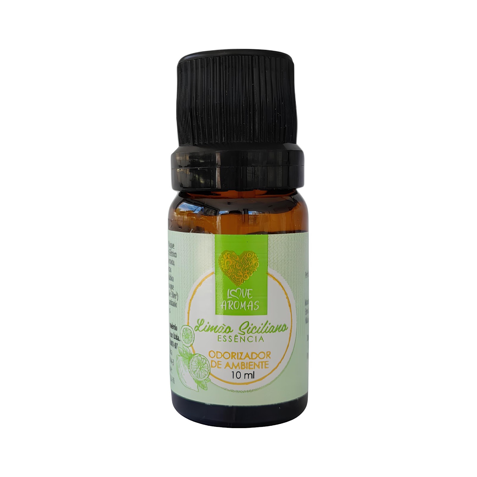 Essência Aromática Limão Siciliano 10ml Love Aromas para Difusor Elétrico