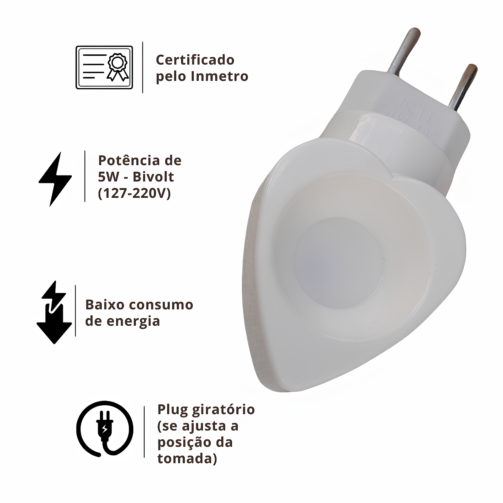 Kit Difusor Elétrico + 2 Essências Aromáticas Floral Brisa Bivolt Branco