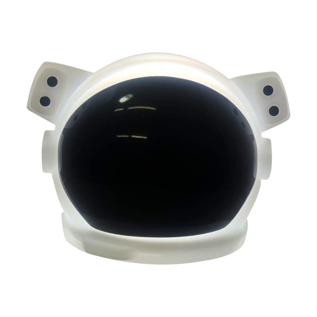 Luminária Capacete de Astronauta 3D Decoração Criativa Bivolt